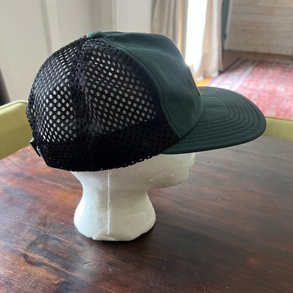 Howler Brothers Electric Stripe Tech Strapback Green Black Vented Breathable - Picture 2 of 6